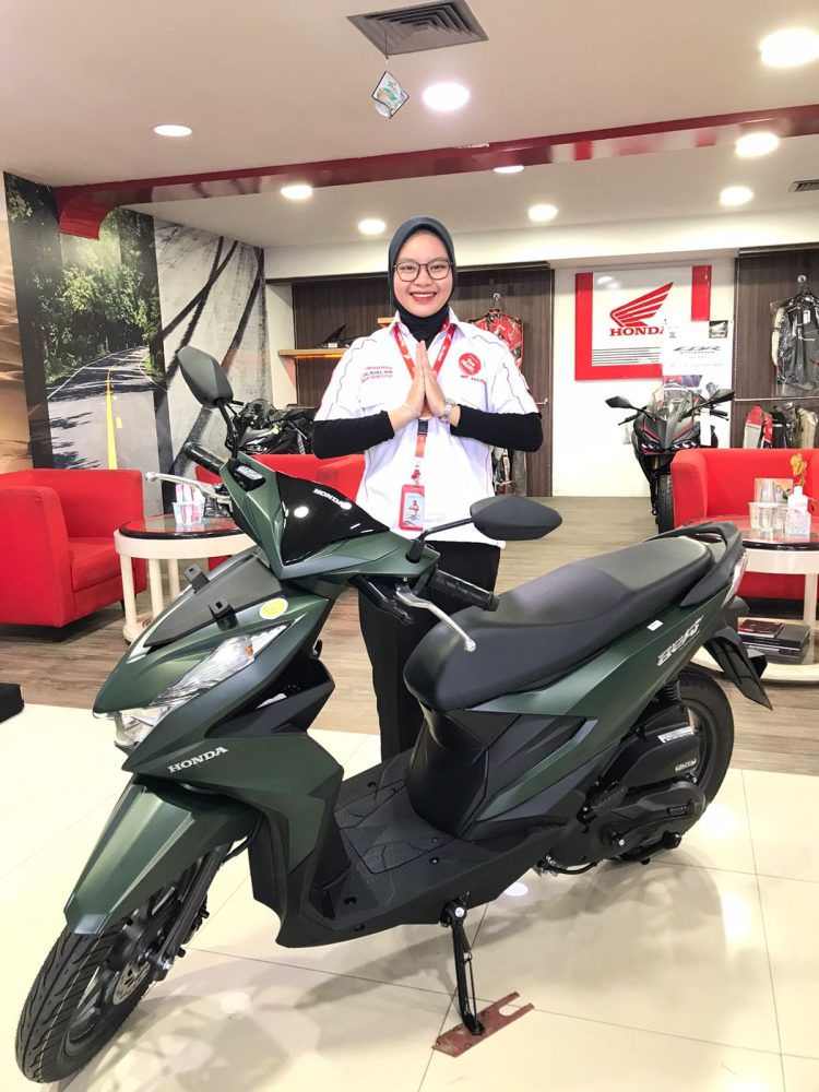 Tampak Motor Honda Green (Dok Foto :Humas Sinsen Jambi)