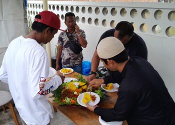 Para Talent Makan Bersama Gelar Doa Rock Rise (Dok Foto:Chr Ramnews.id