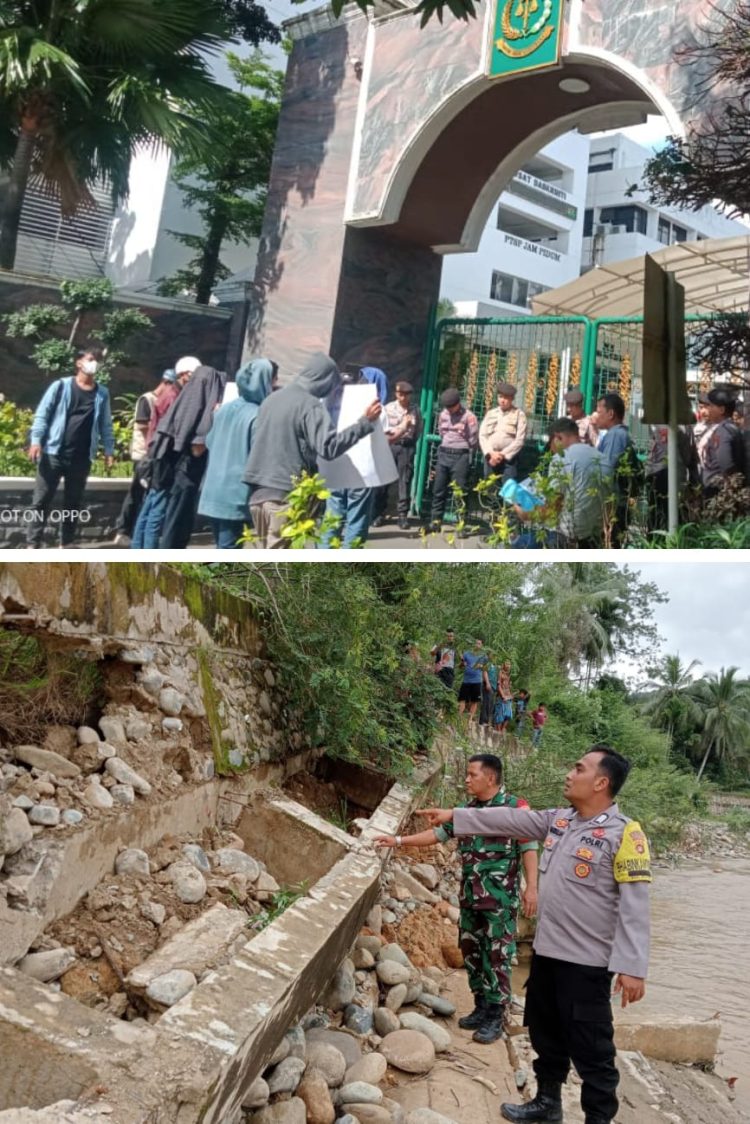 Tampak Puluhan Pendemo di depan Kejagung Jakarta (Dok Foto:Als Ramnews.id)