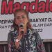 Anggota DPRD Maria Magdalena Dapil Alam Barajo memberi sambutan (Dok Foto:Chr Ramnews.id)