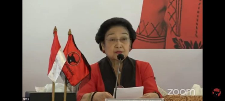 Ketua Umum PDI-P Megawati Dalam Pengumuman Bacapres  2024 PDI-P (Dok Foto:Red)