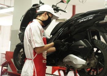 Ilustrasi Cek Motor Honda (Dok:Sinsen)