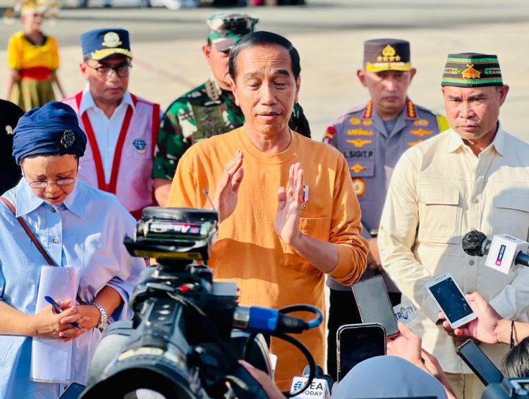 Presiden RI Joko Widodo Saat Di wawancarai (Dok Foto: Laily Rachev - Biro Pers Sekretariat Presiden)