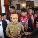 Gubernur Jambi Bersama Ketua Koni Provinsi Saat di wawancarai Media (Dok Foto:Chr)