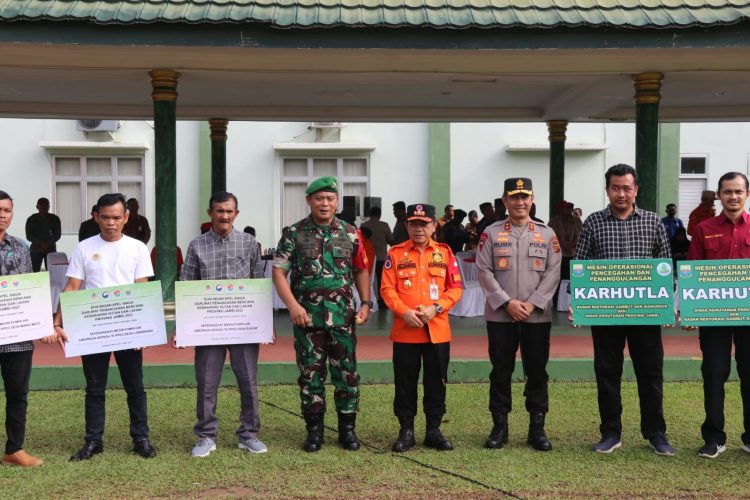 Danrem 042 Bersama Unsur Forkompindah Prov.Jambi (Dok Foto:Komimfo Jambi)