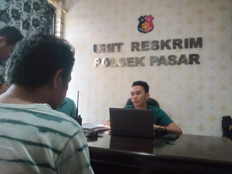 Panitera pengganti di Pengadilan Negeri (PN) Jambi berinisial M Di periksa Polresta Jambi (Dok Foto:Rfo)