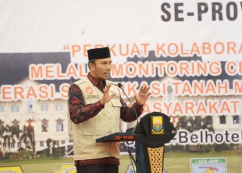 Ketua DPRD Prov Jambi Edi Purwanto Beri Sambutan Di Acara Road Show KPK RI(Dok Foto:Humas DPRD Jambi)