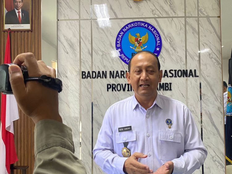 Kepala BNNP Jambi, Brigjen Pol Wisnu Handoko (Dok Foto:Rfo)