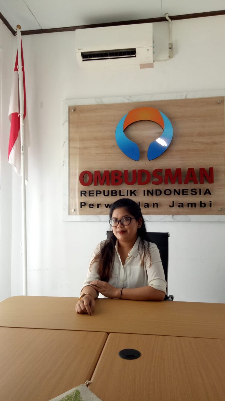 Hamidah Siadari, SH, MH., Asisten Ombudsman Jambi (Dok Foto:Humas Ombudsman Jambi)