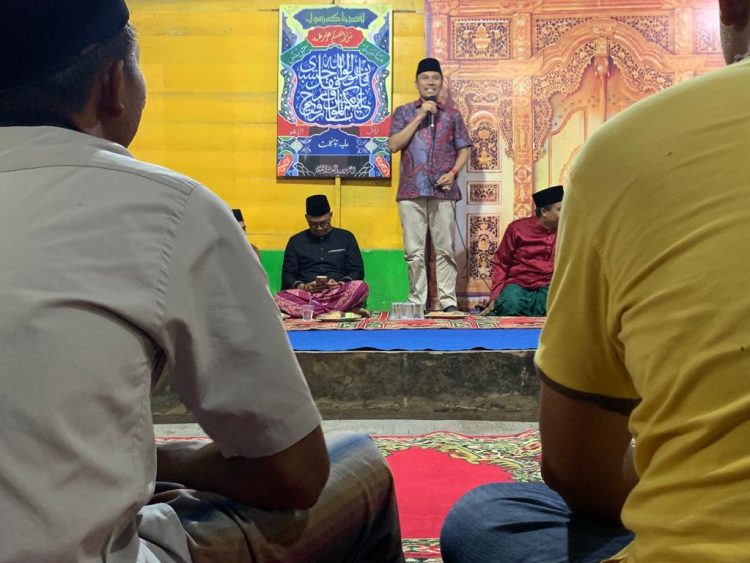 Ketua DPRD Provinsi Jambi Edi Purwanto Beri sambutan Reses di Bakung Jaya (dok Foto:Sekretariat DPRD Jambi)