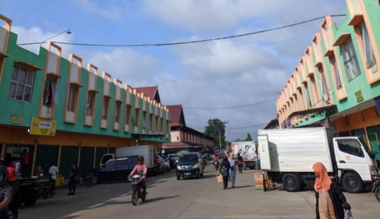 Foto: Pasar Angso Duo Jambi. [Foto: Muhammad A. Athoriq