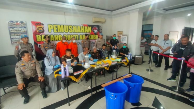 Kabag Bin Ops Ditresnarkoba Polda Jambi, AKBP Nukmansyah saat wawancara (Dok Foto:Rfo)