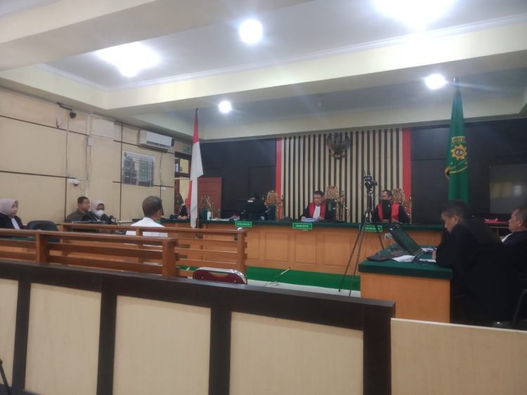 Mantan PJs Direktur Utama PT MNC saat disidang (Dok Foto:Rfo)