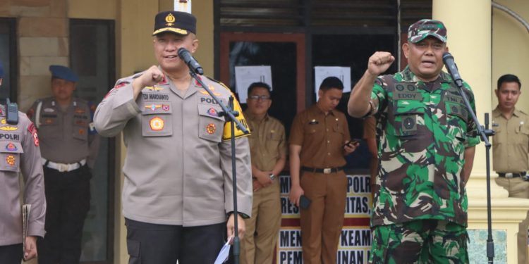 H – 1, Wakapolda Jambi Pimpin Apel Patroli Skala Besar Pemilu 2024 ...