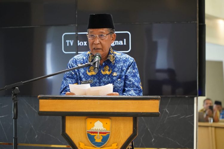 Wagub Jambi Abdullah Sani Memberi Sambutan (Dok Foto:Kominfo Jambi)