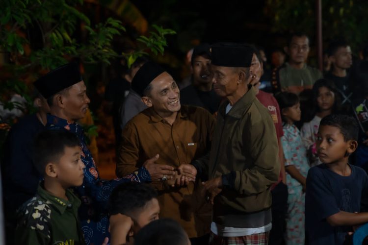 Eko Sablon Menyapa Warga Eka Jaya(Dok foto:Rfo)