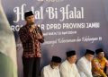 Ketua DPRD Provinsi Jambi Edi Purwanto beri Sambutan (Dok foto:Humas Sekretariat DPRD Jambi)