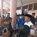 Ketua sementara DPRD Provinsi Jambi Hafiz Fattah saat diwawancarai  (Dok foto:*/red)