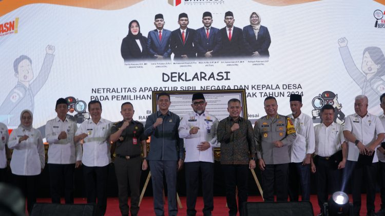 Ketua DPRD Provinsi Jambi Haviz Fatah bersama Pjs Gubernur Jambi Sudirman (Dok foto:*/red)