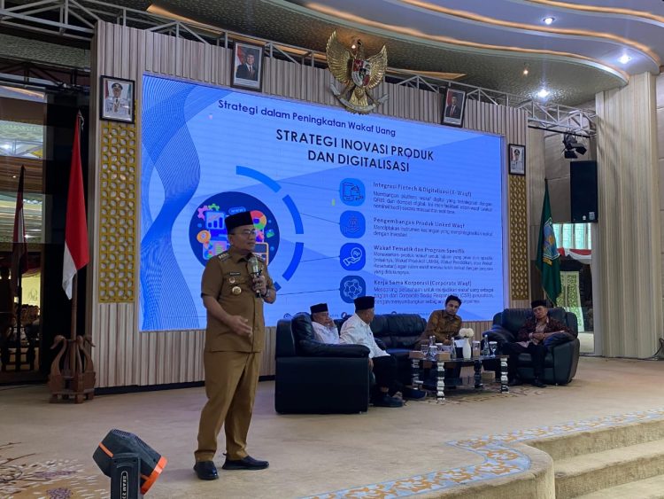 Wali Kota jambi Maulana Sdedag Presentase (Dok foto:*/red)