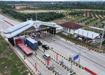 Situasi Tol Betung-Tempino (Dok Foto:Humas HK)