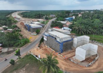 Tampak Pembangunan TOl (Dok Foto:*/Red)