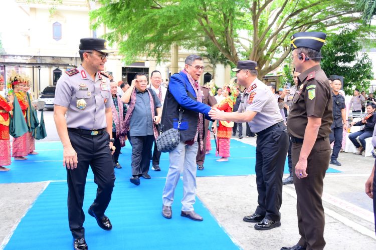 Kapolda Jambi Sambut Langsung DPR RI KOMISI III (Dok Foto:Humas Polda Jambi)