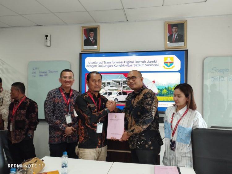 Kadis Kominfo saat mengunjungi Komdigi (Dok foto:*/red)