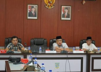 Ketua Pansus DPRD Kota Jambi (Muhilli saat beri Arahan (Dok Foto:*red)