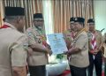Wali Kota Jambi  Maulana Raih Penghargaan toko Pramuka (Dok Foto;*/red)